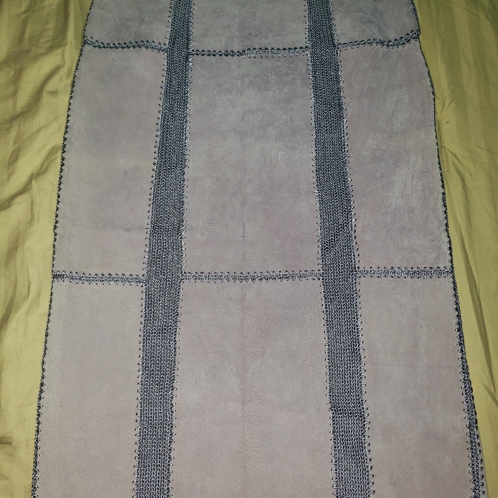 Suede skirt Lavender